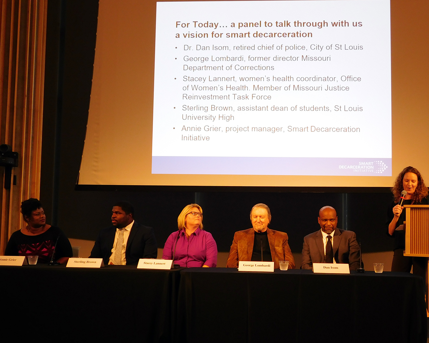 Pettus-Davis and panelists launch Smart Decarceration book