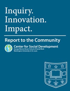 Inquiry. Innovation. Impact. Report offers overview of CSD’s work, plans